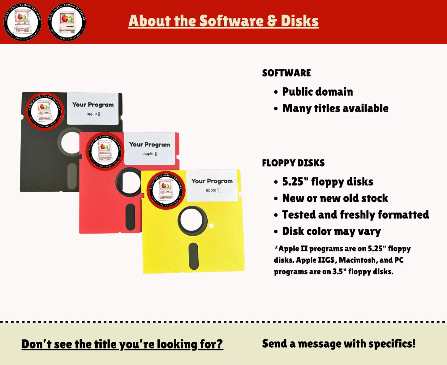Apple II Utilities & Productivity on Floppy Disks: Retro/Vintage Software 🍎➕🍏