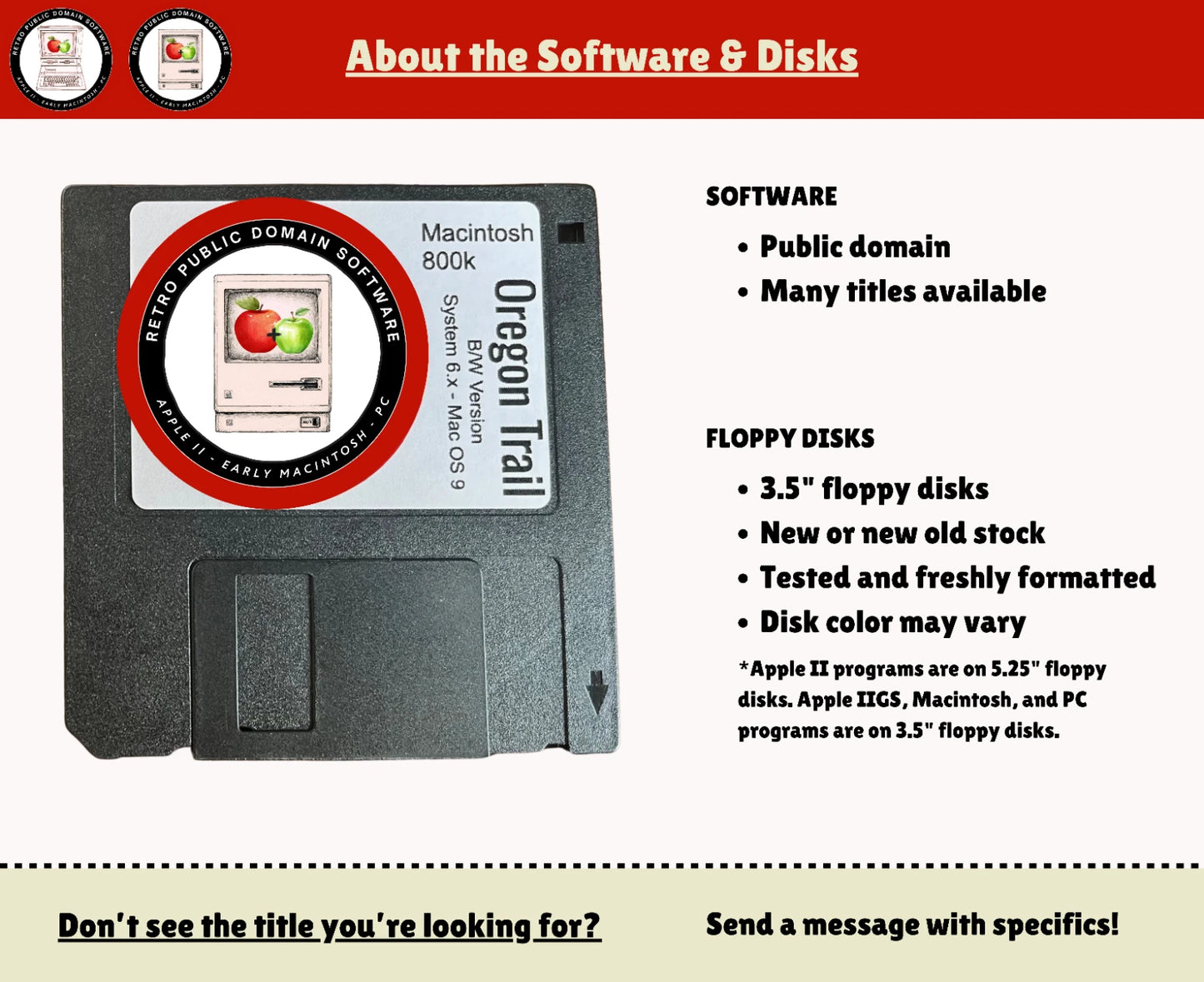 System Disks Early Macs - Tested & Guaranteed - Mac Operating Systems 0.85-4.3 🍎➕🍏