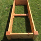 Raised bed - solid wood, handmade, crafted from thick, sturdy, durable Douglas fir - SHIPS FULLY ASSEMBLED