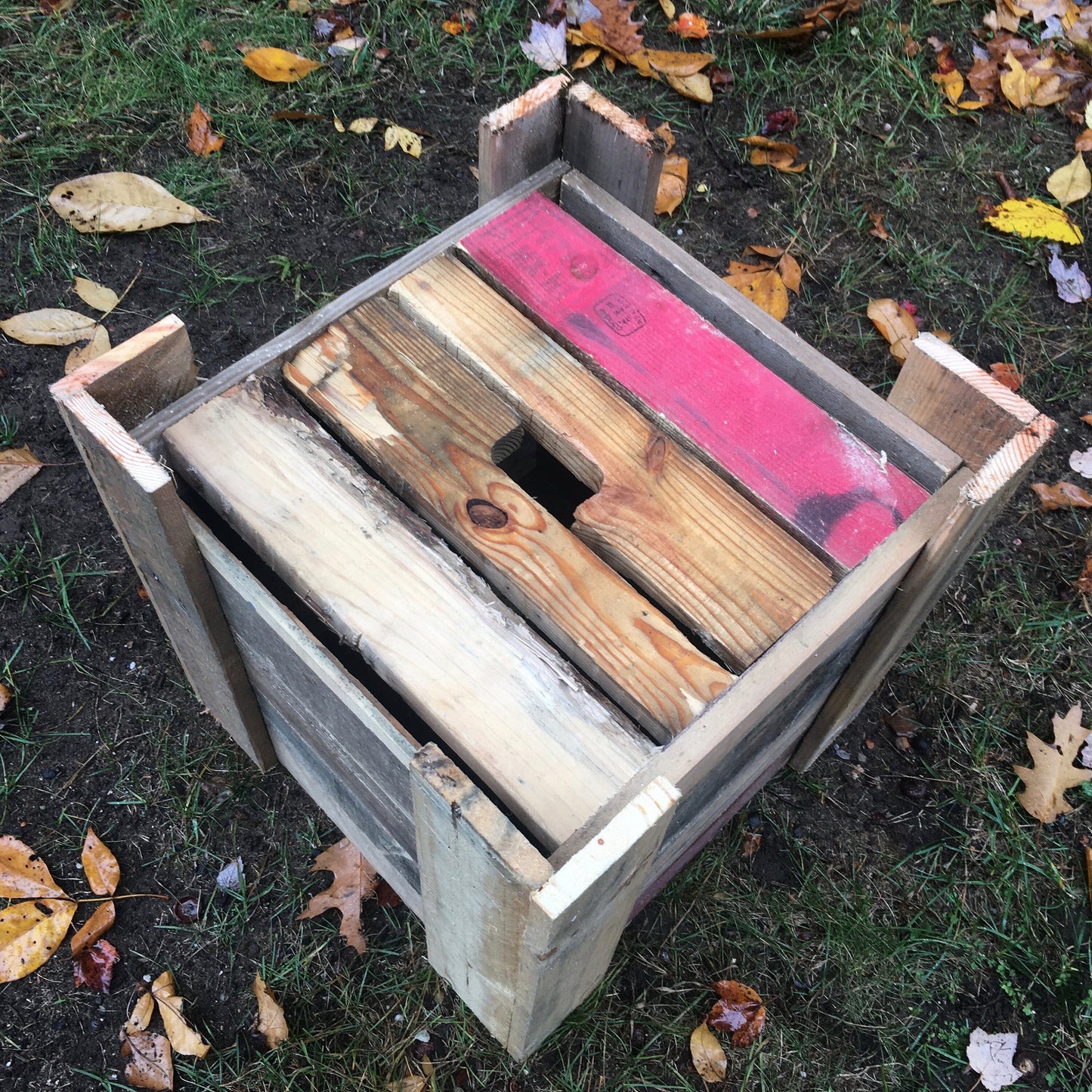 Large Rustic Wooden Planter Box