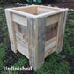 Large Rustic Wooden Planter Box