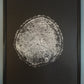 Chesapeake Bay Oak - "in Memoriam" - Hand Pulled Inverse Tree Ring Print