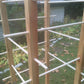 Tomato Planter Box with Vertical and Horizontal Supports