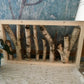 Rustic Foraged Birch Branches 3D Art with Reclaimed Pine Frame - "The Forest" - Large Format 15x26