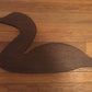 Thick Handcrafted Wooden Loon